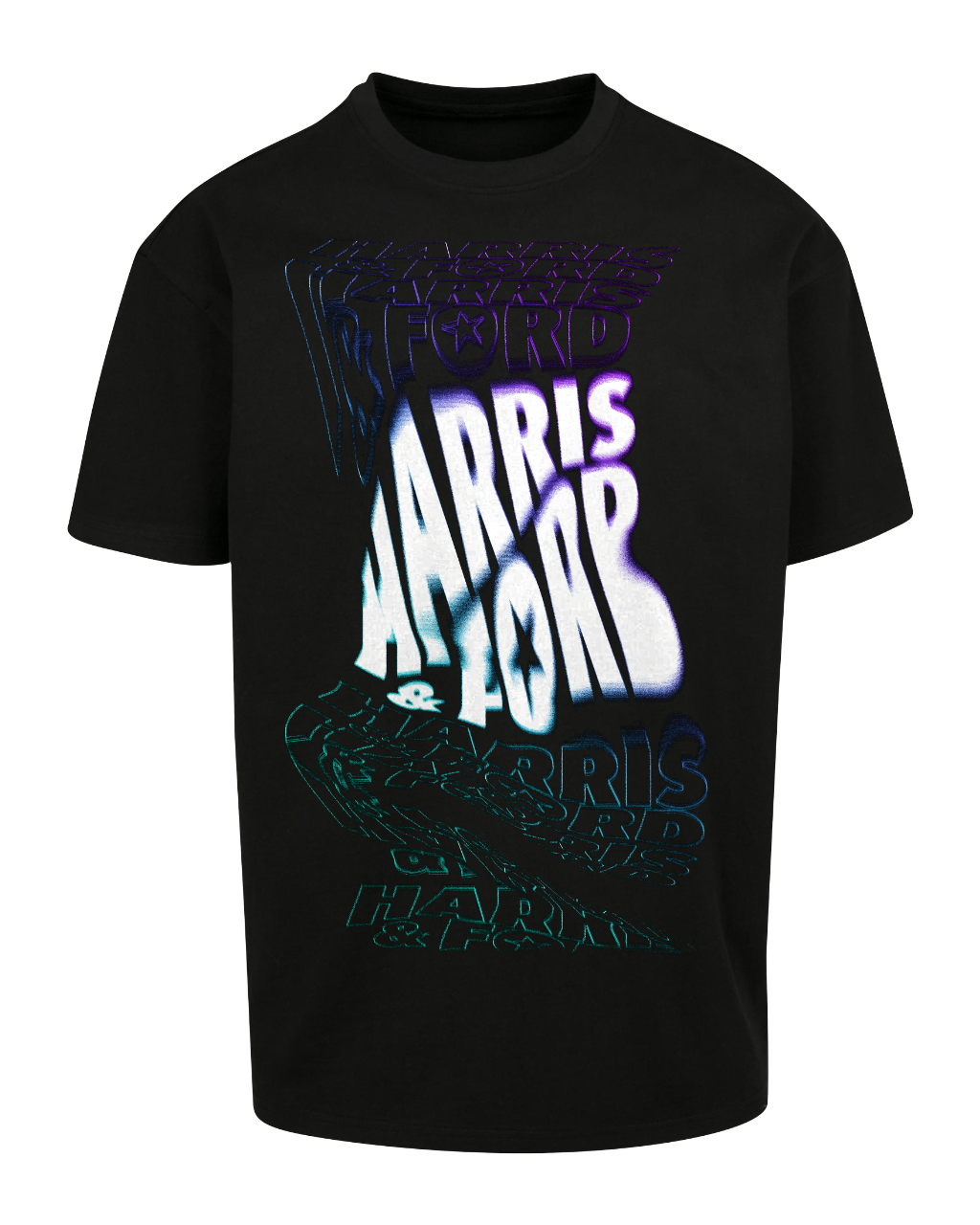 Harris & Ford - Oversized T-Shirt New Fashion 2 [schwarz]