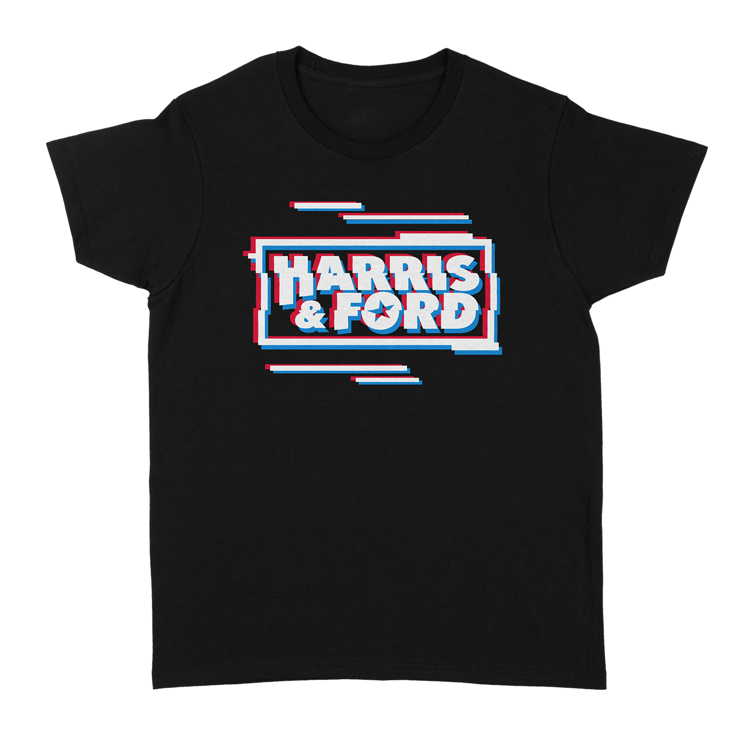 Harris & Ford - Lady Shirt - Glitch [schwarz]