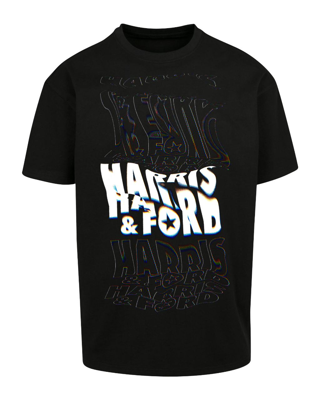 Harris & Ford - Oversized T-Shirt New Fashion 3 [schwarz]