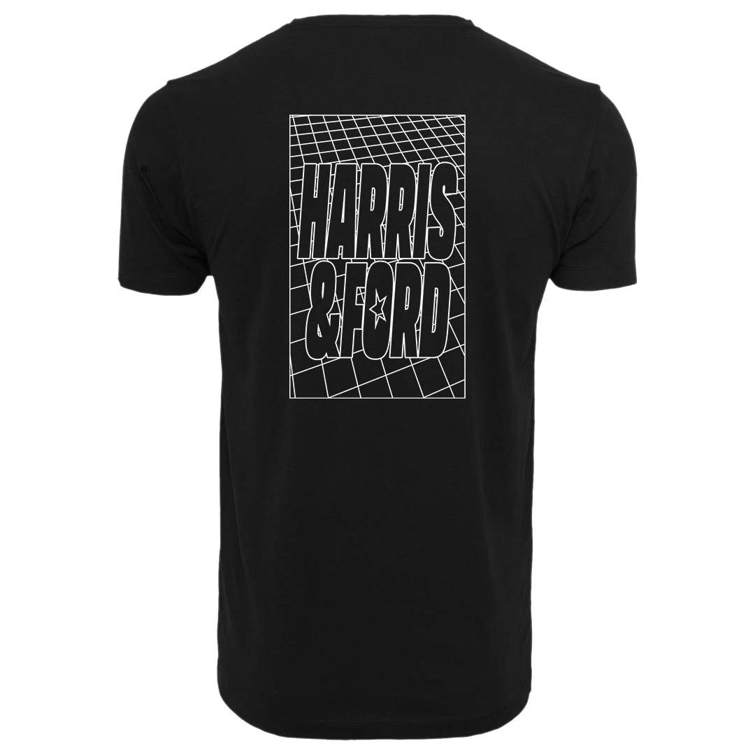 Harris & Ford - T-Shirt Circle Star Flat small / Grid [verschiedene Farben]