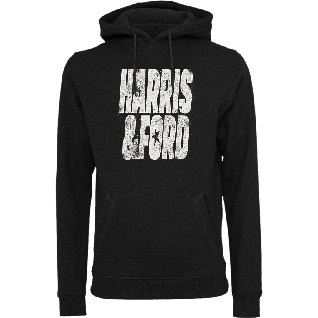 Harris & Ford - Hoodie Grunge [schwarz]