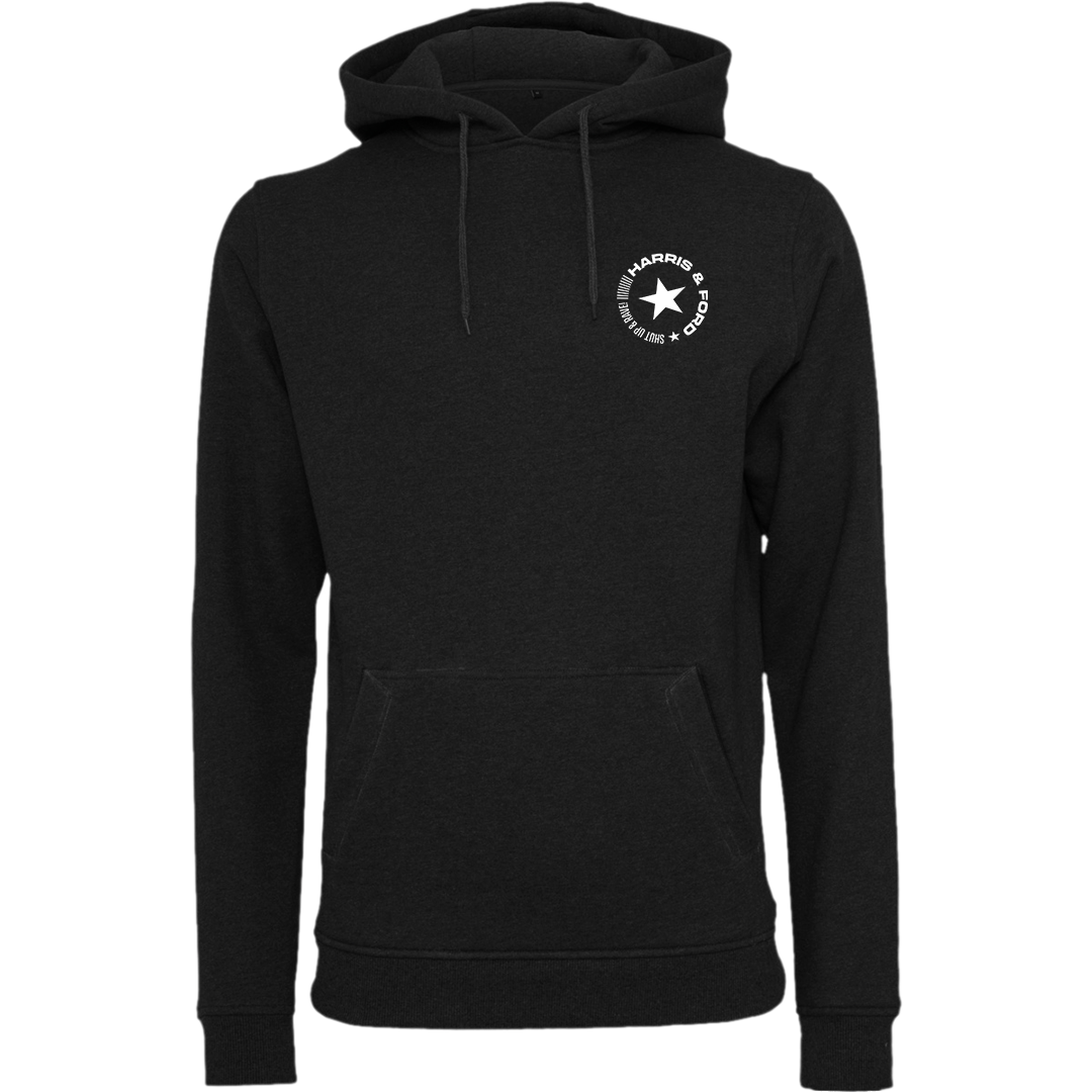 Harris & Ford - Hoodie Circle Star Flat / Stencil Faces [verschiedene Farben]