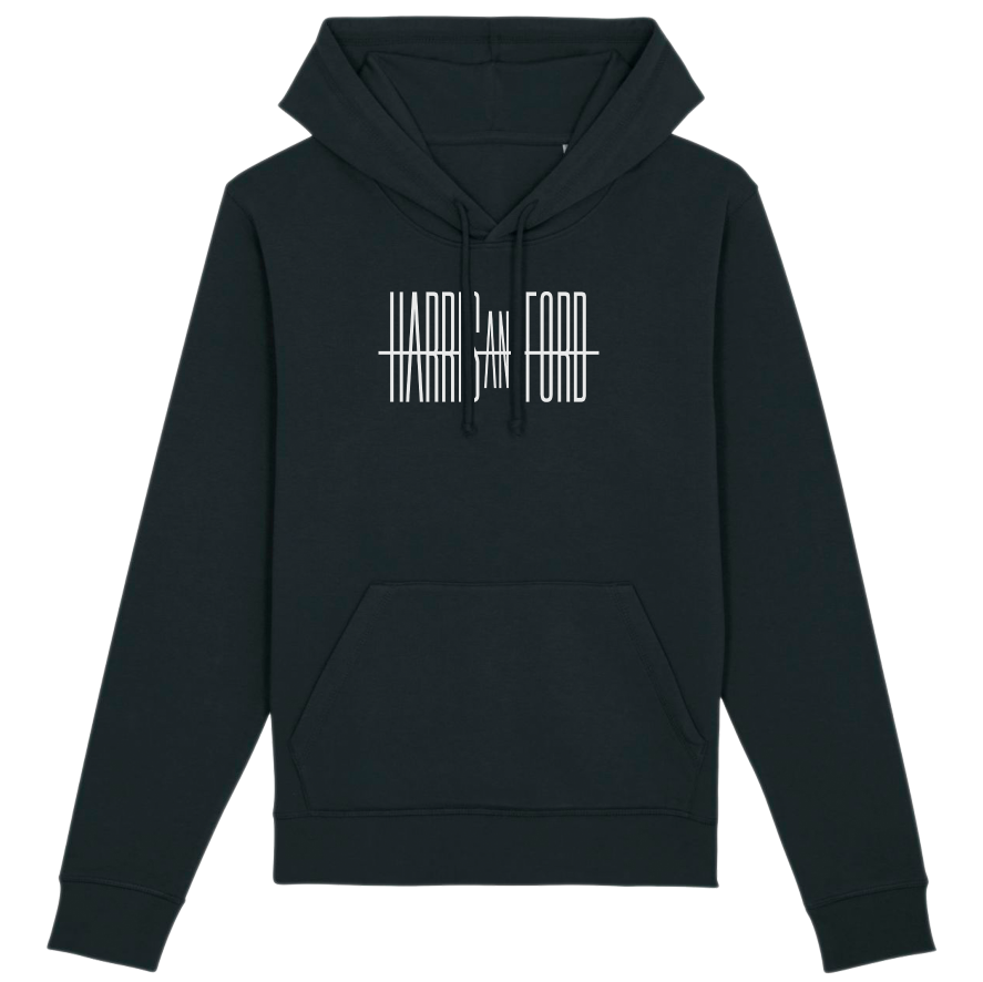 Harris & Ford - Hoodie Schriftzug [schwarz]